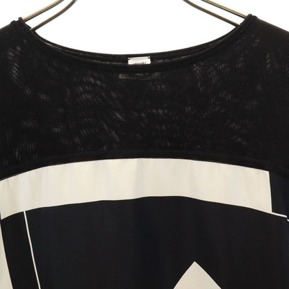HERMES Italian Long Sleeve Top Black