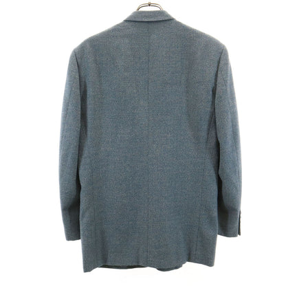 Givenchy 90s Wool Blend Blazer Light Blue Size 90-78-165