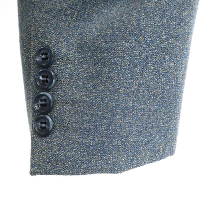 Givenchy 90s Wool Blend Blazer Light Blue Size 90-78-165