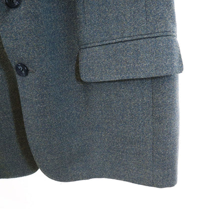 Givenchy 90s Wool Blend Blazer Light Blue Size 90-78-165