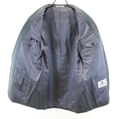 Givenchy 90s Wool Blend Blazer Light Blue Size 90-78-165