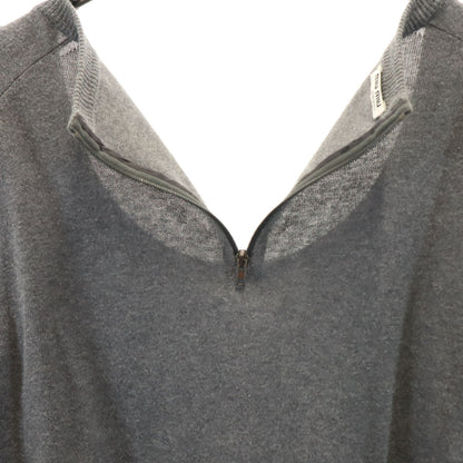 MIUMIU Italian Long Sleeve Sweater Charcoal Gray Size 42