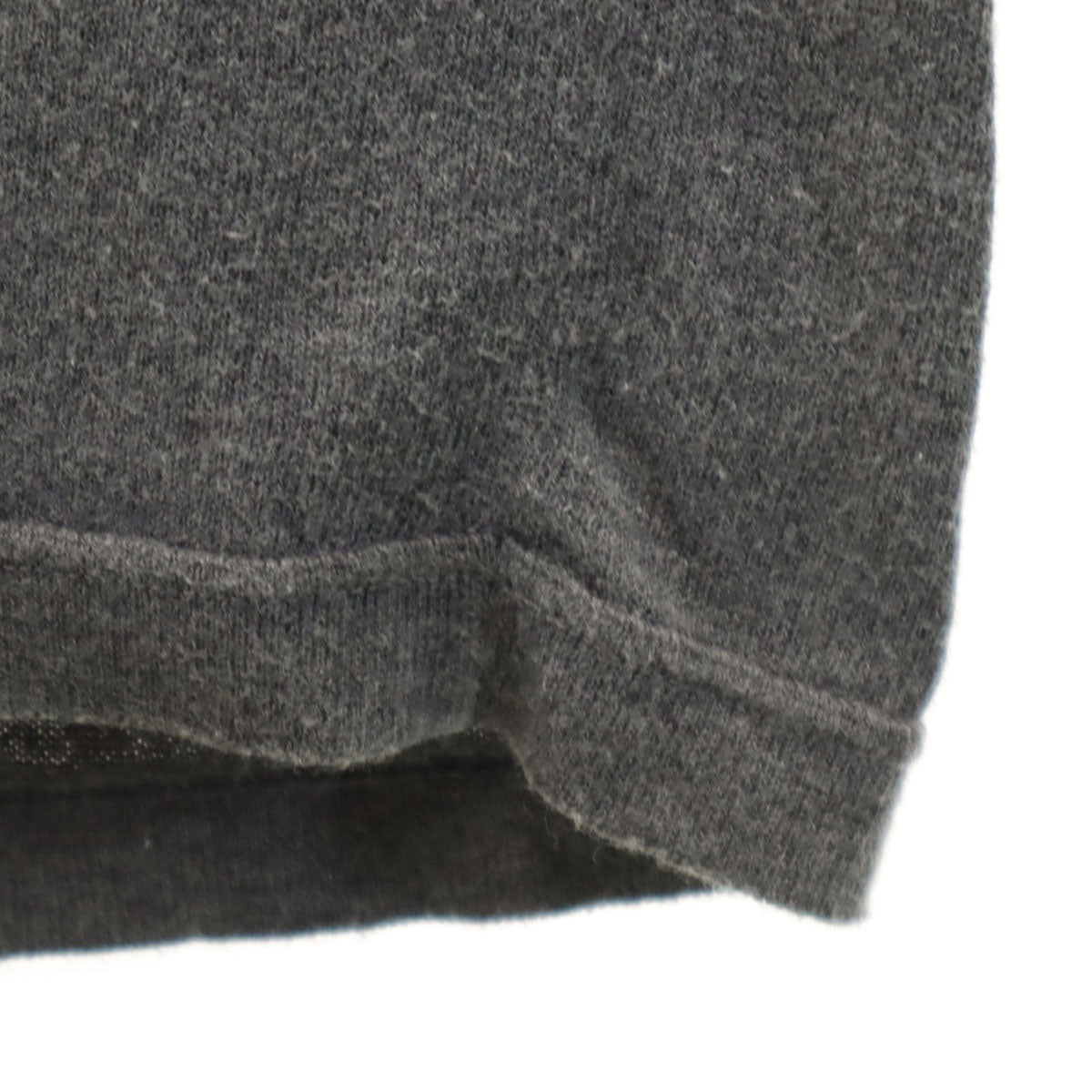MIUMIU Italian Long Sleeve Sweater Charcoal Gray Size 42