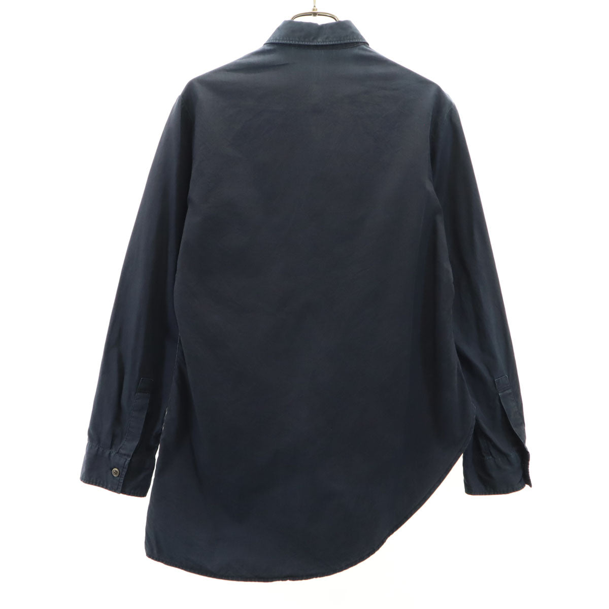 Y's Asymmetric Long Sleeve Shirt Dark Navy Size 1