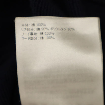 MONCLER Navy Long Sleeve Sweat Hoodie Size L