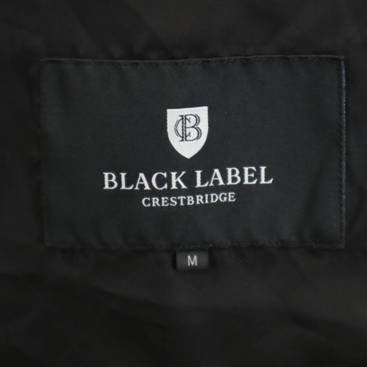 BLACK LABEL CRESTBRIDGE Geometric Jacket Navy Size M