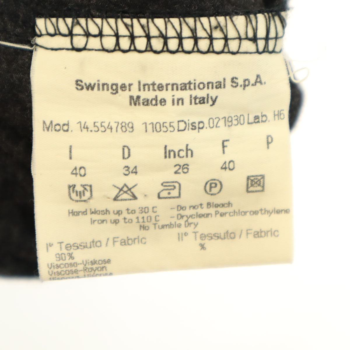 FENDI JEANS Italian Long Sleeve V-Neck Cardigan Gray Size 40