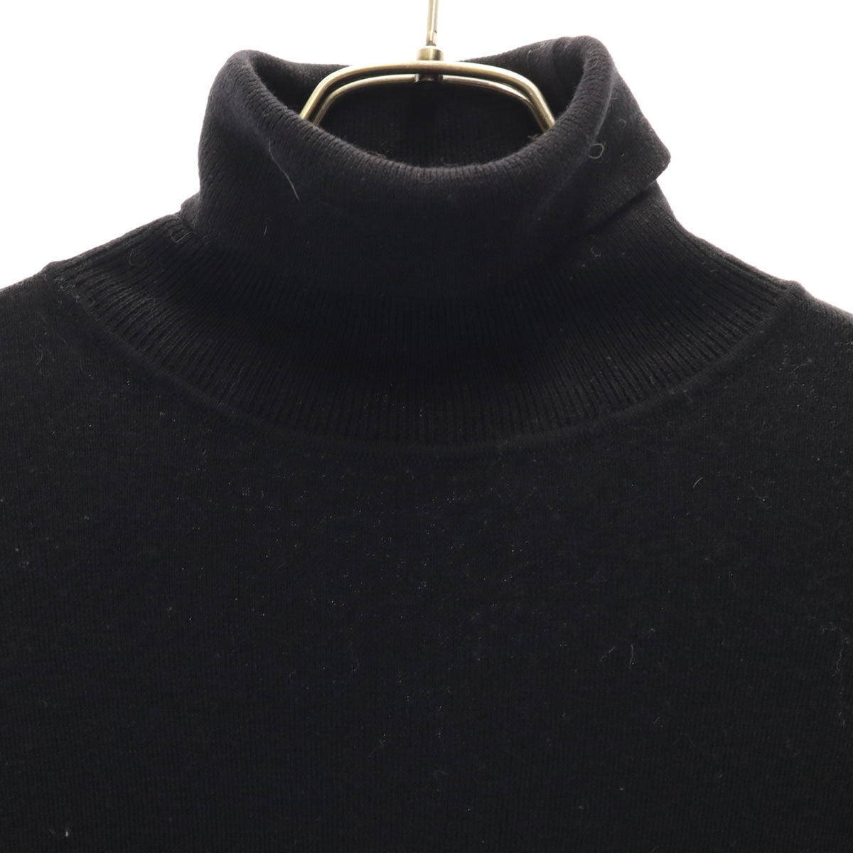 MAISON KITSUNE Long Sleeve Turtleneck Sweater Black Size XS