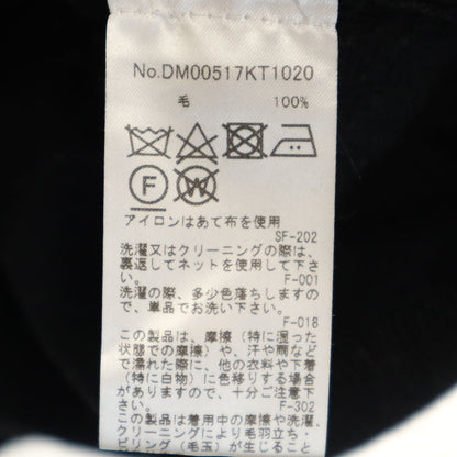 MAISON KITSUNE Long Sleeve Turtleneck Sweater Black Size XS