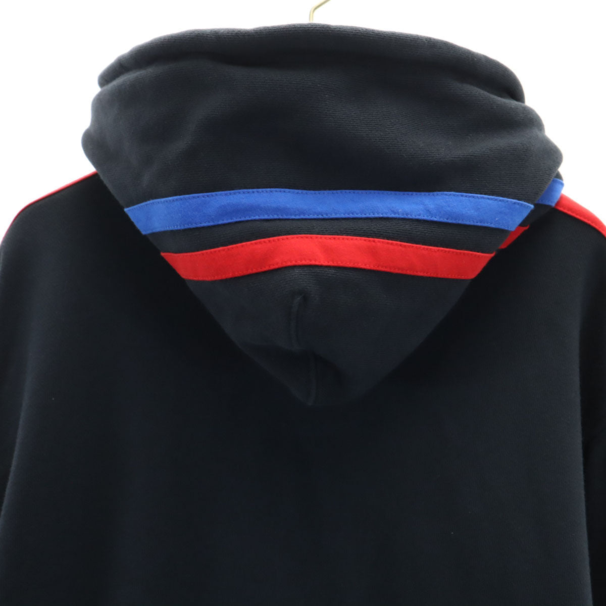 PALACE Long Sleeve Pullover Hoodie Navy Blue Size L