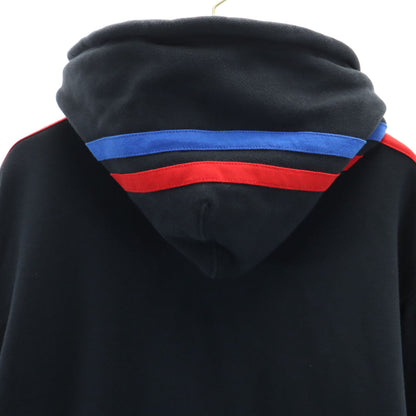 PALACE Long Sleeve Pullover Hoodie Navy Blue Size L