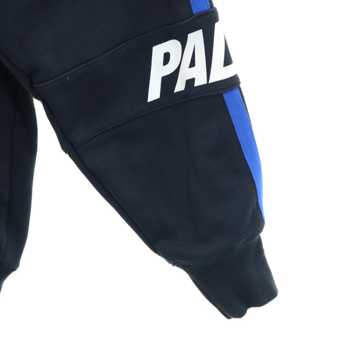 PALACE Long Sleeve Pullover Hoodie Navy Blue Size L