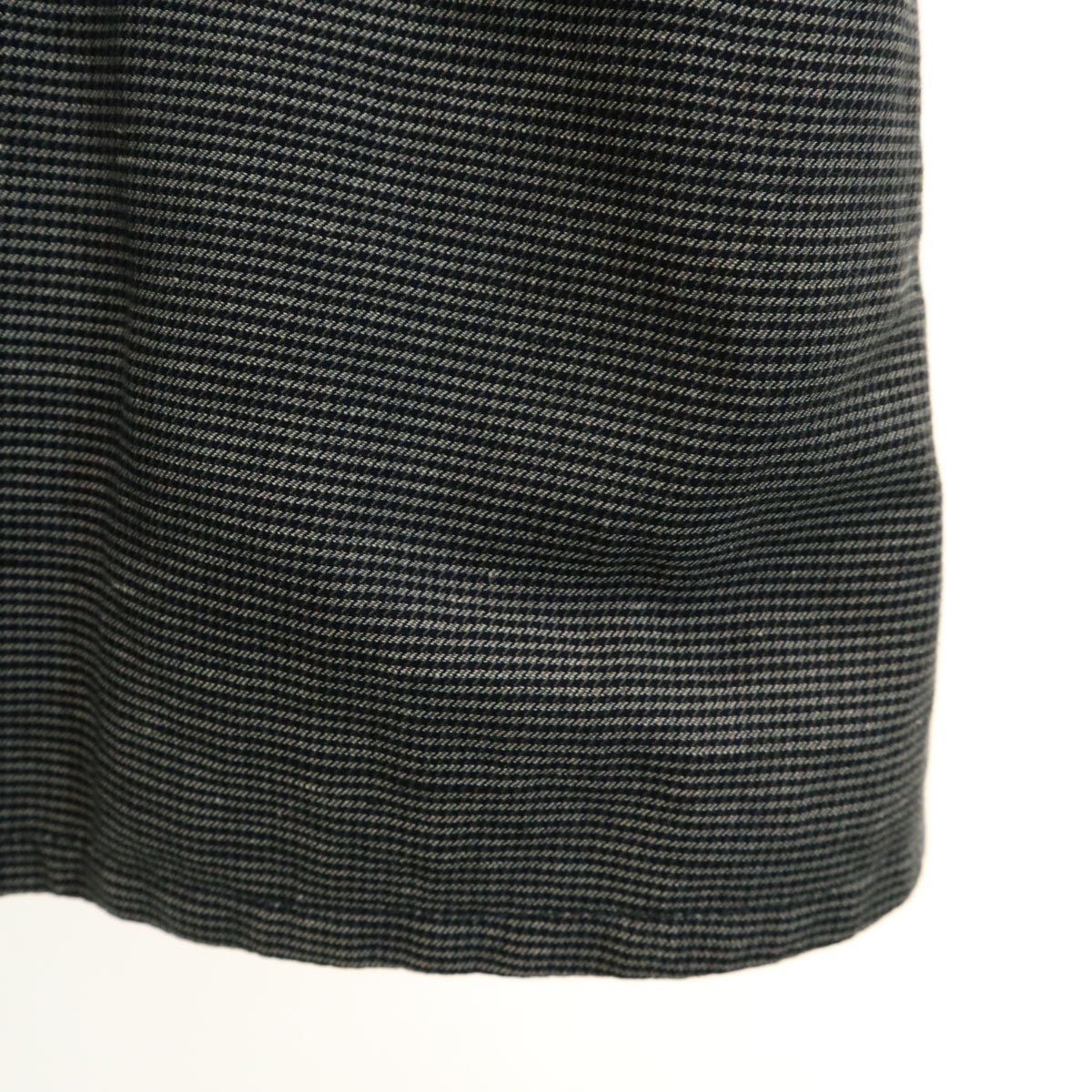 Y's Japan Linen Blend All-Over Pattern Jacket Gray Size 3