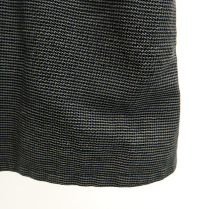 Y's Japan Linen Blend All-Over Pattern Jacket Gray Size 3