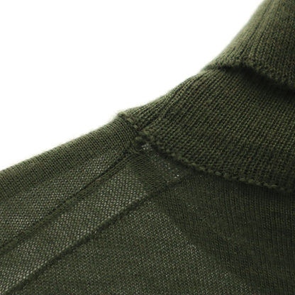 PRADA Italian Wool Turtleneck Sweater Khaki Size 48