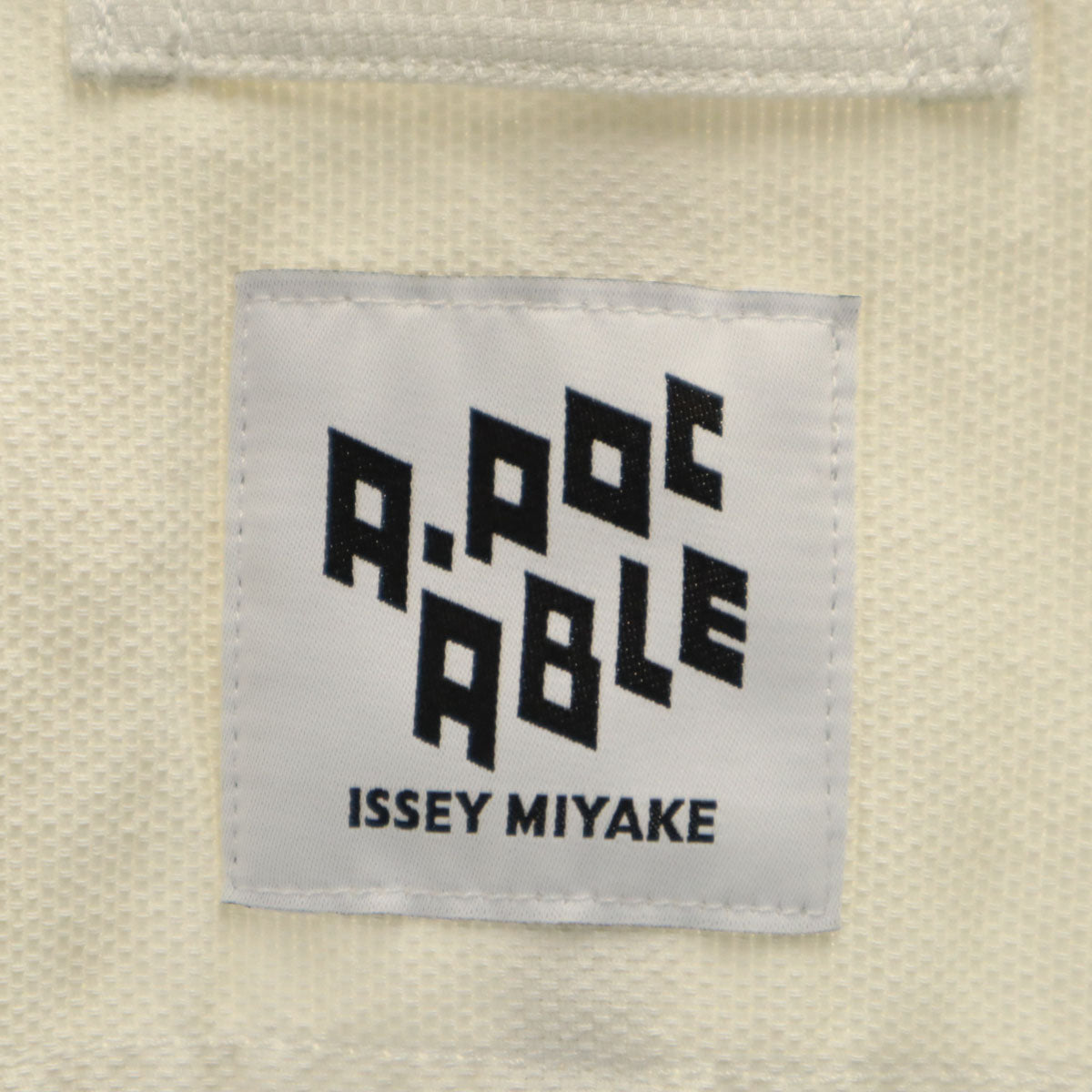 A-POC ABLE ISSEY MIYAKE Tailored Blazer White Size 1