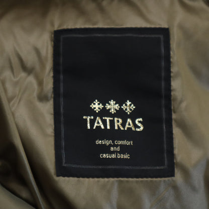 TATRAS Polish Hood Fur Down Coat Khaki Size 1
