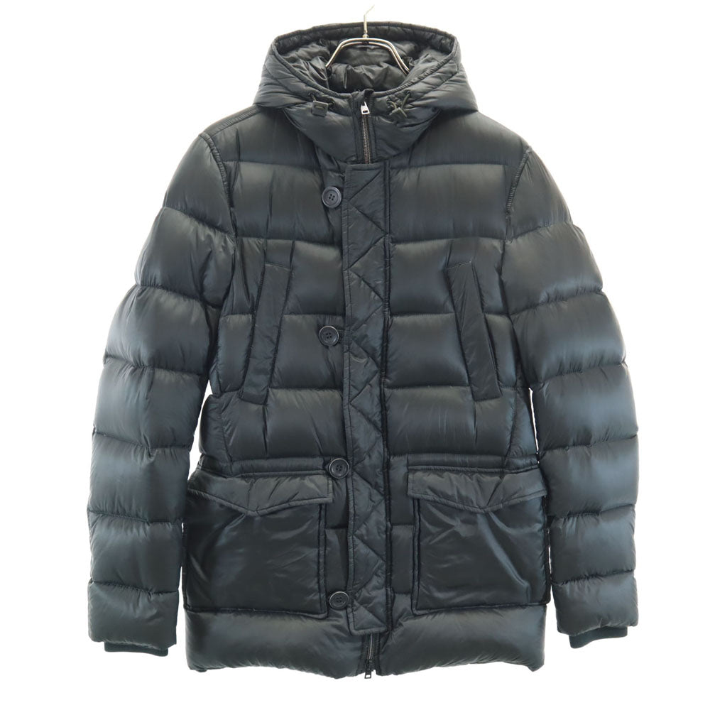Herno Hooded Goose Down Jacket Green Size 44