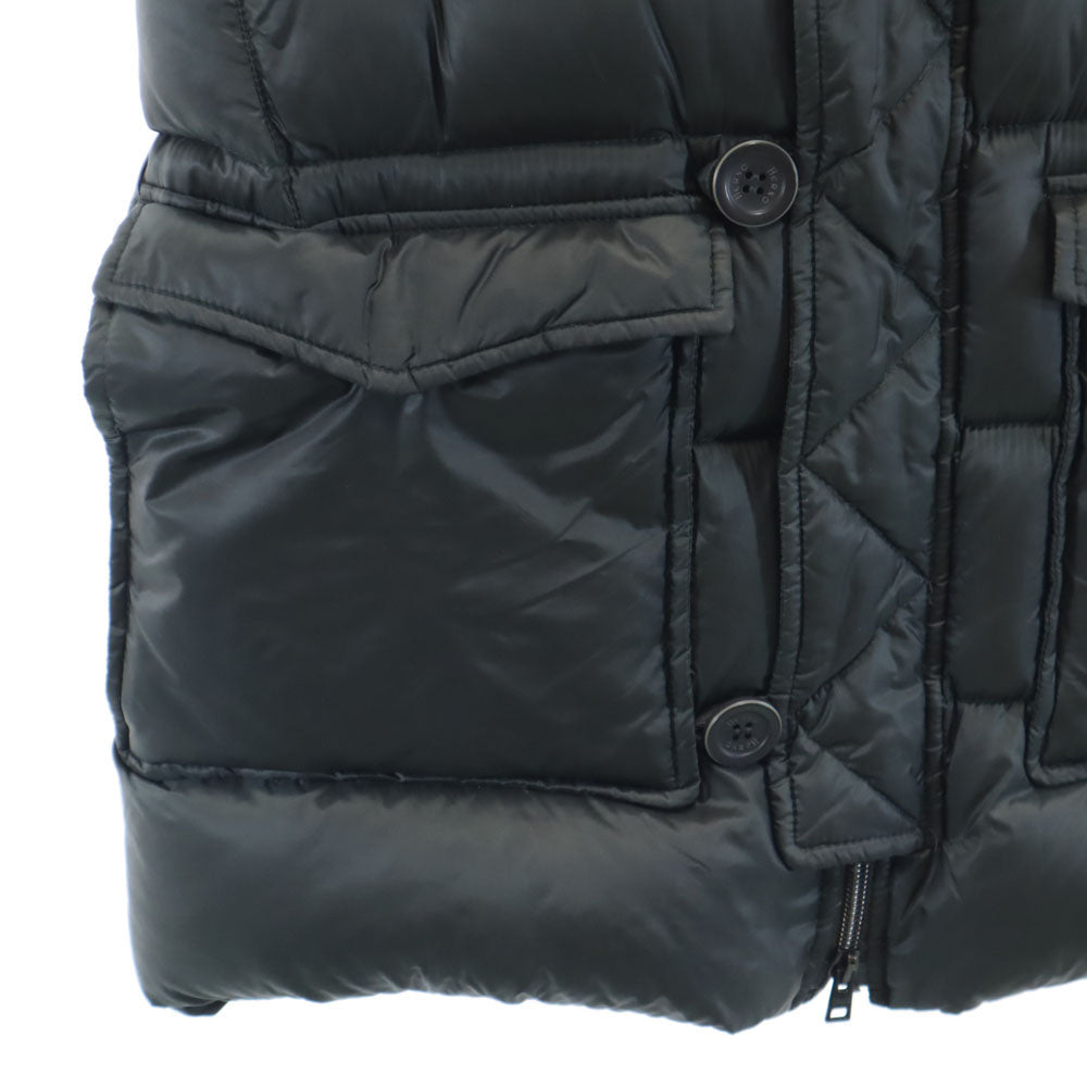Herno Hooded Goose Down Jacket Green Size 44
