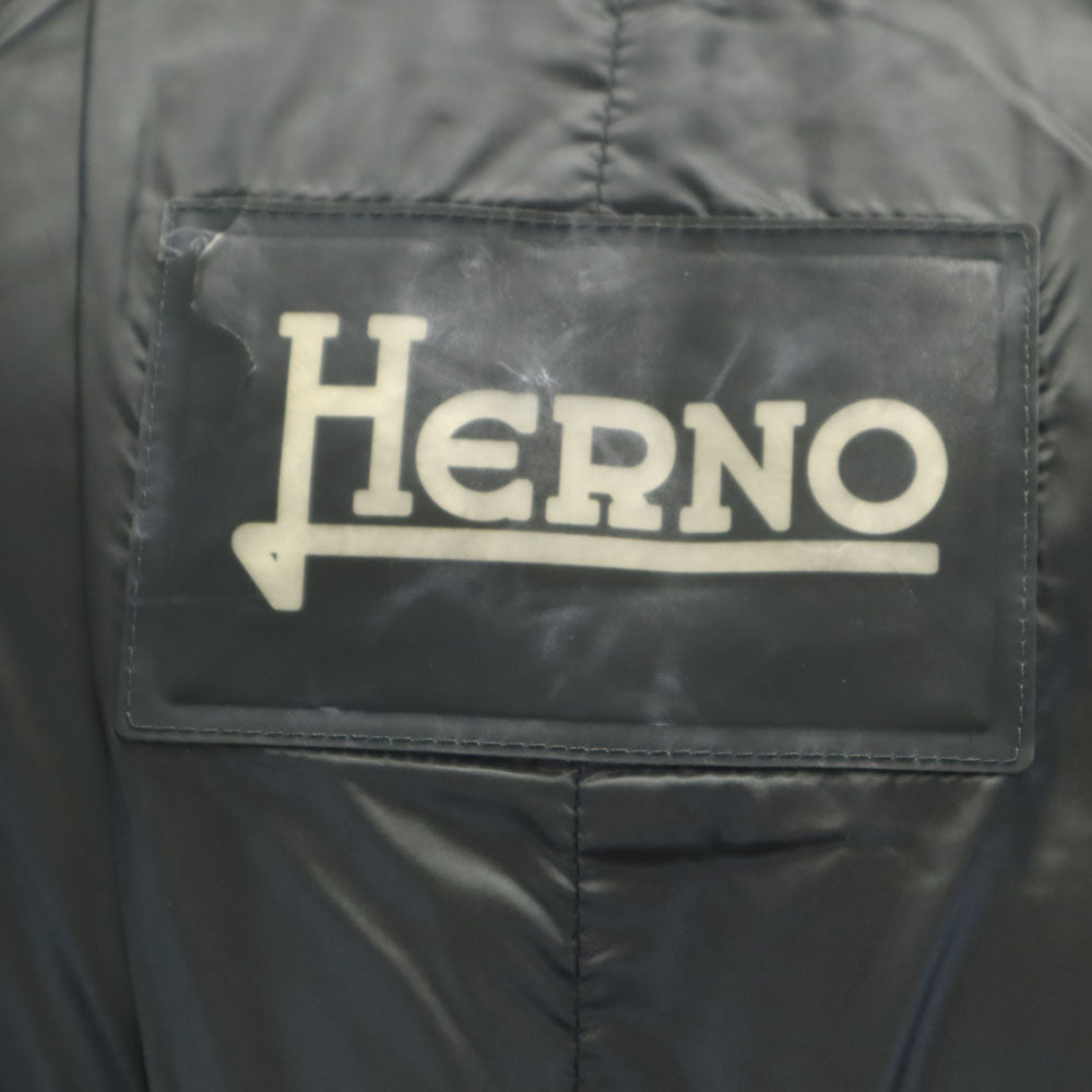 Herno Hooded Goose Down Jacket Green Size 44