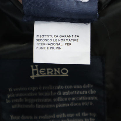 Herno Hooded Goose Down Jacket Green Size 44
