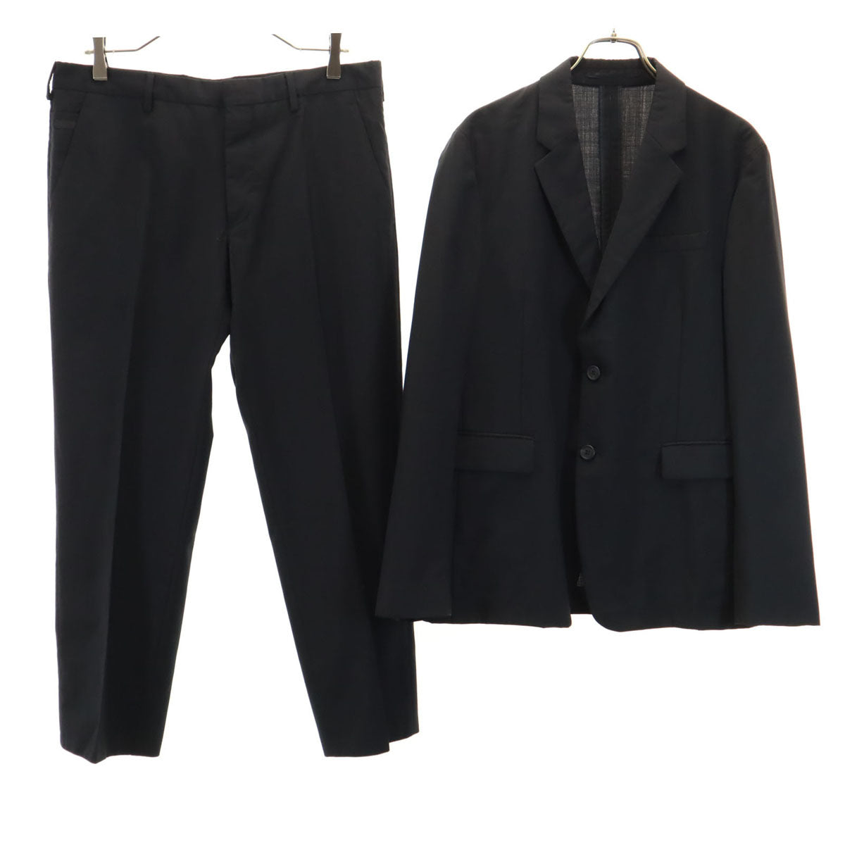 PRADA Made in Italy Two-Piece Suit Black Size 48R