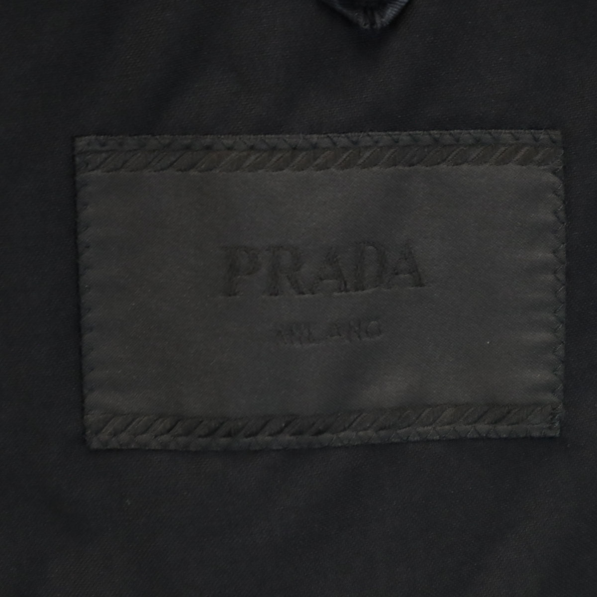 PRADA Made in Italy Two-Piece Suit Black Size 48R