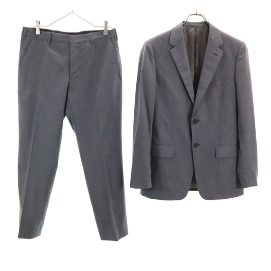 PRADA Italian Made Gray Wool Suit Size 48R