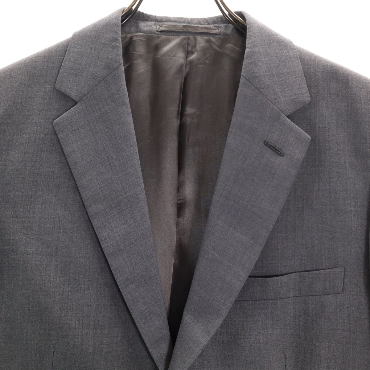 PRADA Italian Made Gray Wool Suit Size 48R