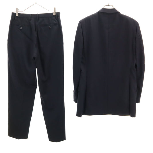 GUCCI Navy Wool Blend Suit Set Size 46