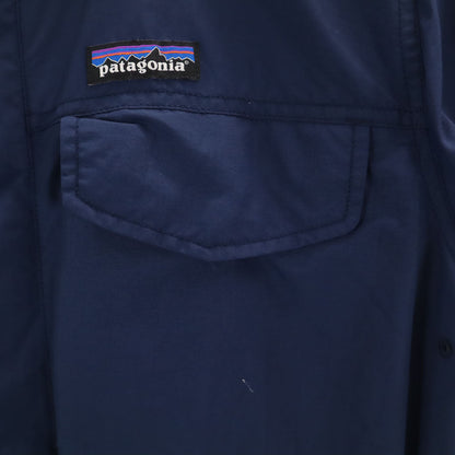 Patagonia Mesh Lined Mountain Parka Navy Hoodie Size S