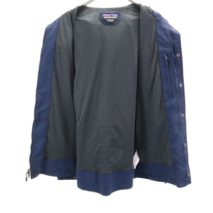 Patagonia Mesh Lined Mountain Parka Navy Hoodie Size S