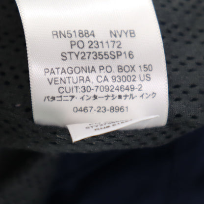 Patagonia Mesh Lined Mountain Parka Navy Hoodie Size S