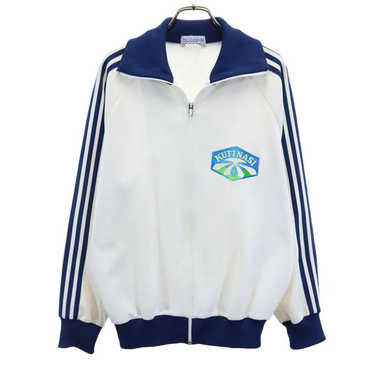 adidas 70s 80s Vintage Descente Track Jacket White Size M