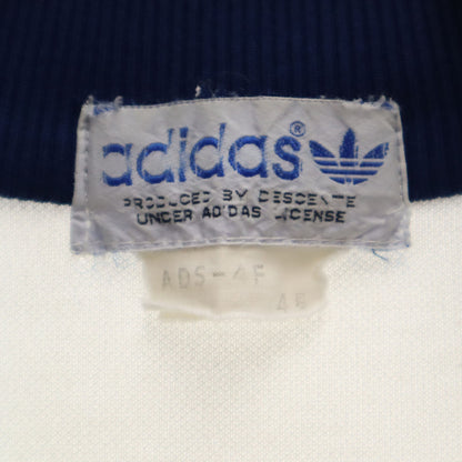 adidas 70s 80s Vintage Descente Track Jacket White Size M