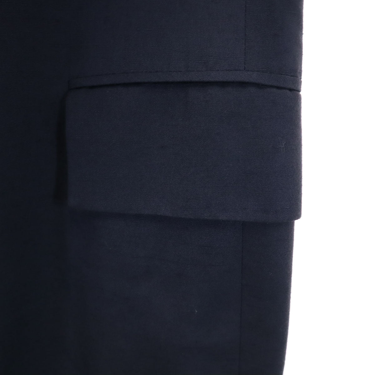 Christian Dior 90s Chesterfield Coat Navy Size JP 9