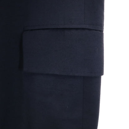 Christian Dior 90s Chesterfield Coat Navy Size JP 9