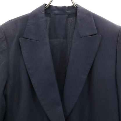 Christian Dior 90s Chesterfield Coat Navy Size JP 9