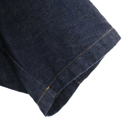 BOTTEGAVENETA Short Sleeve Denim Jacket Indigo Size L