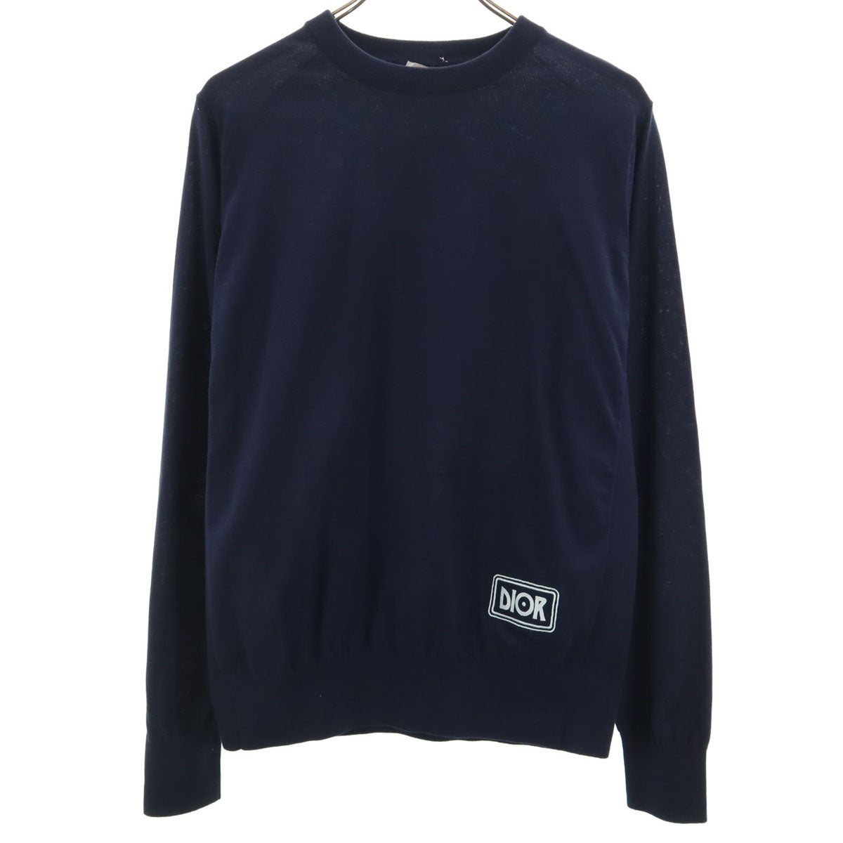 Dior Jack Kerouac Visions of Cody Long Sleeve Tee Navy Size S