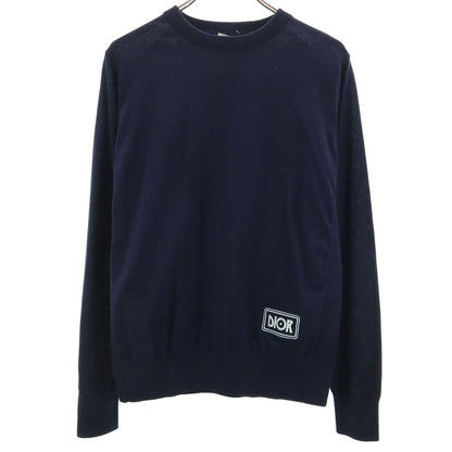 Dior Jack Kerouac Visions of Cody Long Sleeve Tee Navy Size S