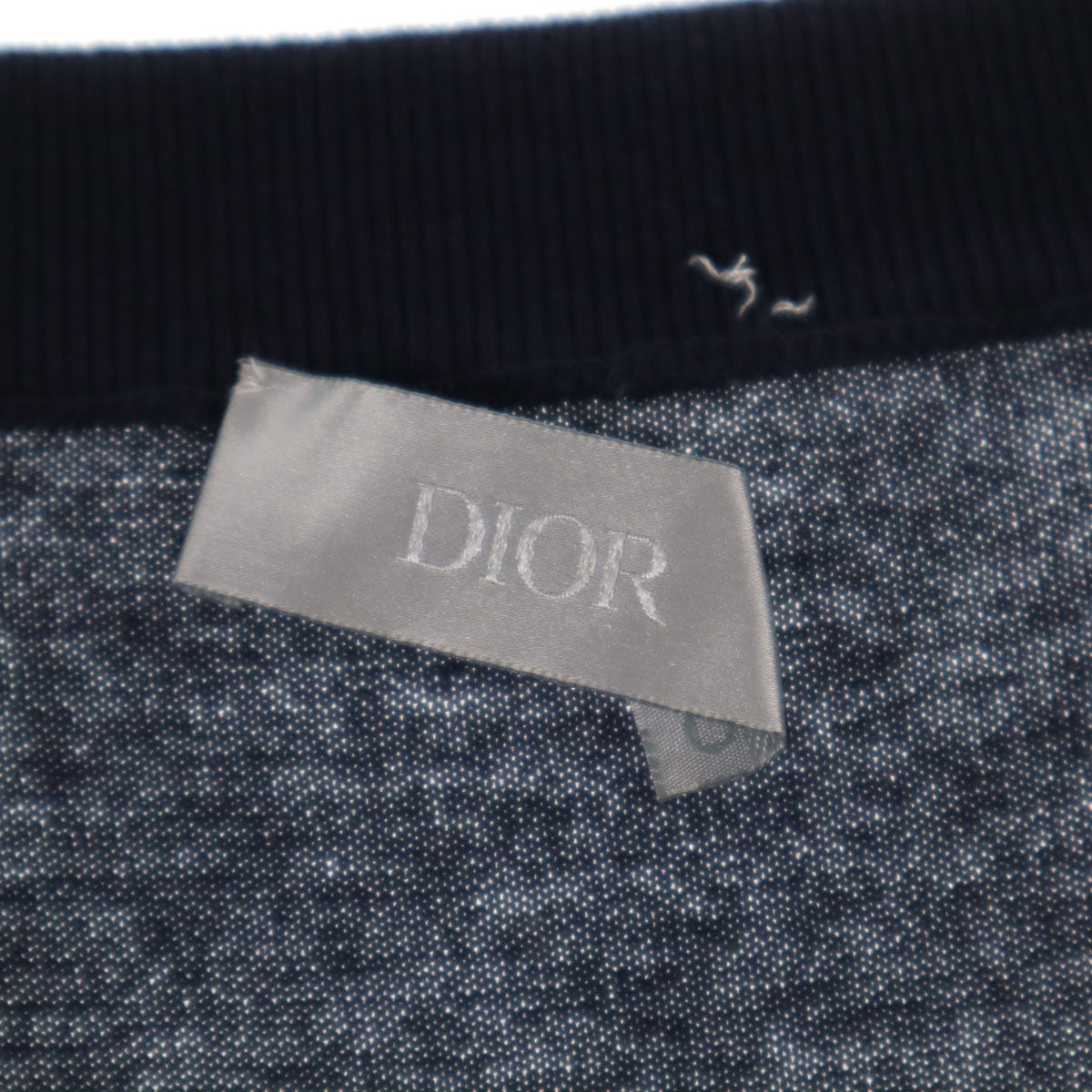 Dior Jack Kerouac Visions of Cody Long Sleeve Tee Navy Size S