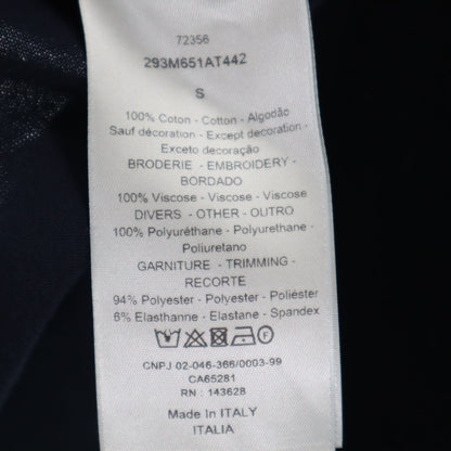 Dior Jack Kerouac Visions of Cody Long Sleeve Tee Navy Size S