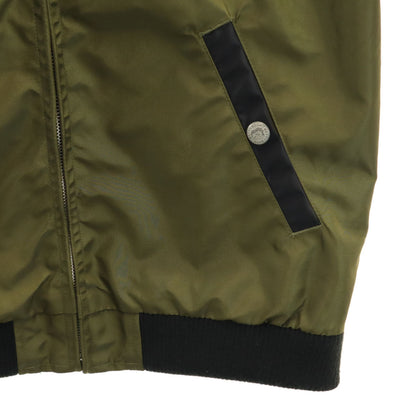 LOW BLOW KNUCKLE Betty Boop Reversible Bomber Khaki Size M
