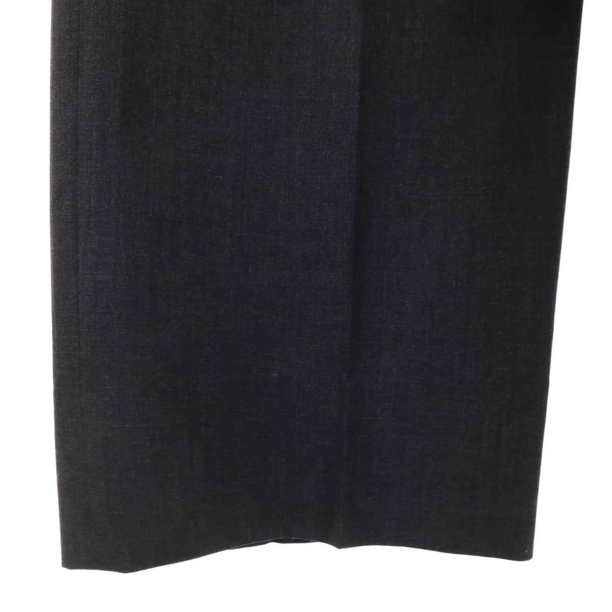 LANVIN 80s 90s Vintage Charcoal Grey Pants Suit Set Size 48