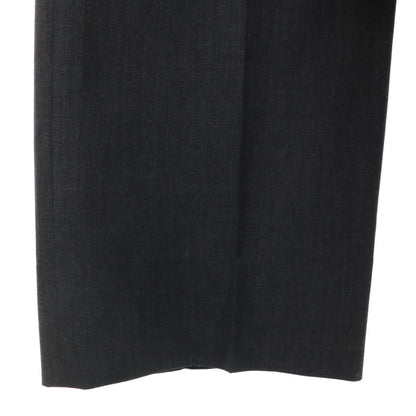 LANVIN 80s 90s Vintage Charcoal Grey Pants Suit Set Size 48