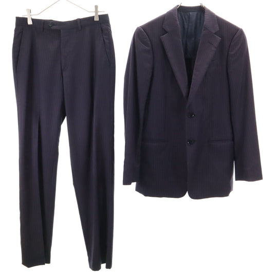 ARMANI COLLEZIONI Made in Italy Striped Pants Navy Size 46