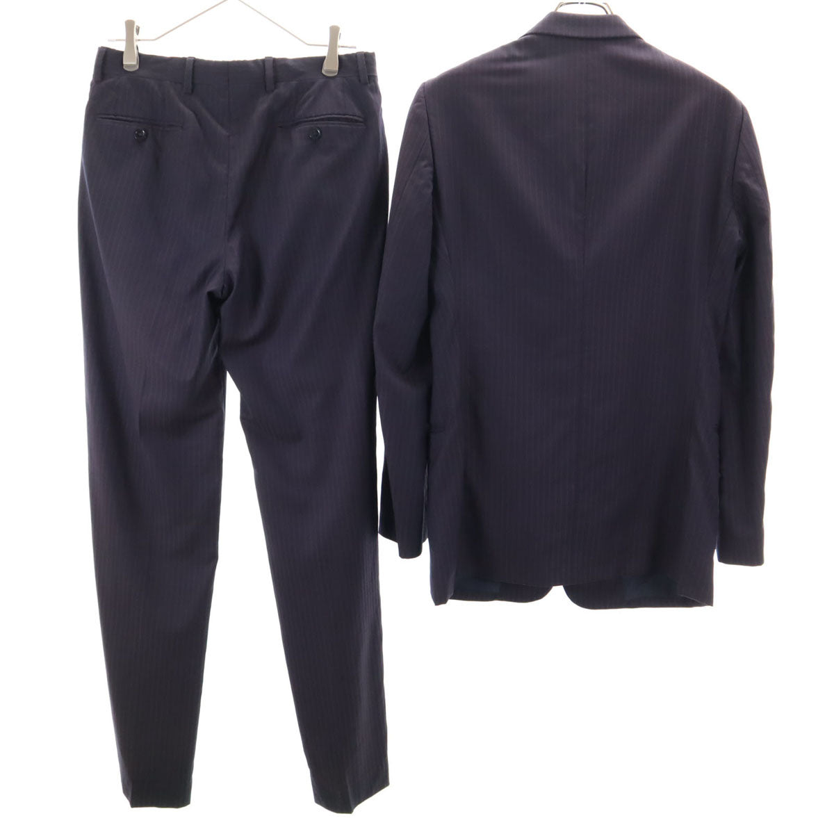 ARMANI COLLEZIONI Made in Italy Striped Pants Navy Size 46