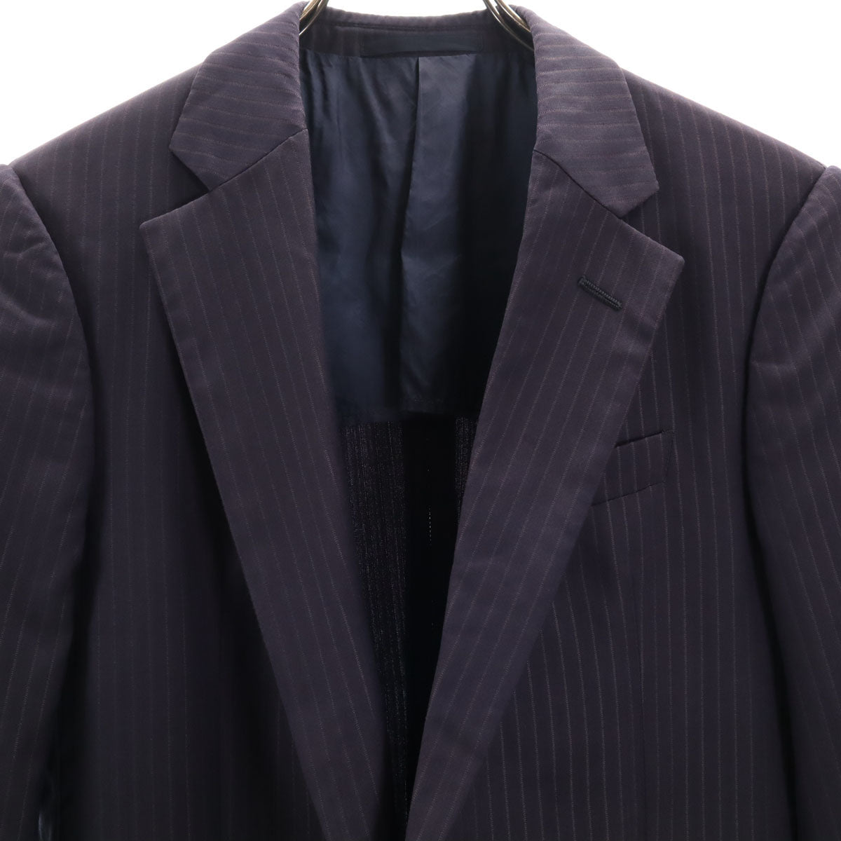 ARMANI COLLEZIONI Made in Italy Striped Pants Navy Size 46