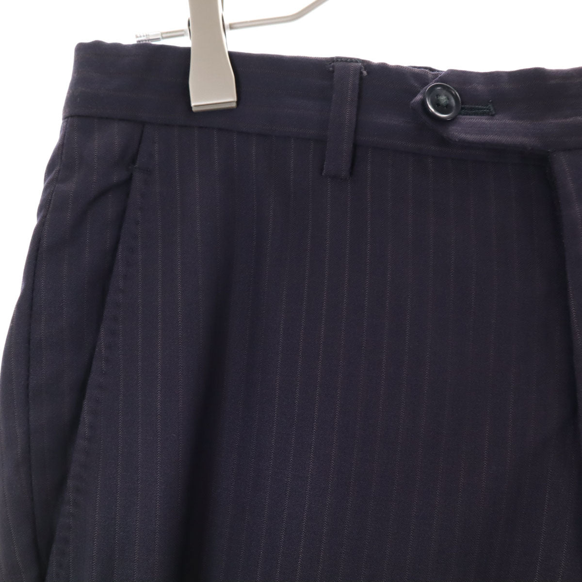 ARMANI COLLEZIONI Made in Italy Striped Pants Navy Size 46